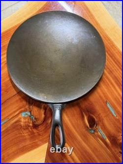 HTF Unmarked Volrath # 10 Cast Iron Round Griddle Restored