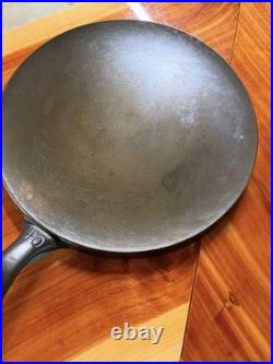 HTF Unmarked Volrath # 10 Cast Iron Round Griddle Restored