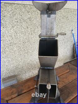 Handmade camping /hunting rocket stove, buddy burner, cooking stove 4 Inch