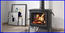 Hearthstone SHELBURNE WOOD STOVE- Tru-Hybrid, Matte Black-1