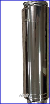 Heatfab Stainless Steel Pipe 8 x 36 Saf-T Gas Vent CI Plus CCA08L36 Double-Wall