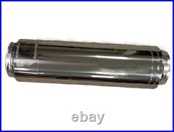 Heatfab Stainless Steel Pipe 8 x 36 Saf-T Gas Vent CI Plus CCA08L36 Double-Wall