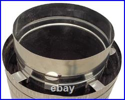 Heatfab Stainless Steel Pipe 8 x 36 Saf-T Gas Vent CI Plus CCA08L36 Double-Wall