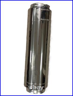 Heatfab Stainless Steel Pipe 8 x 36 Saf-T Gas Vent CI Plus CCA08L36 Double-Wall