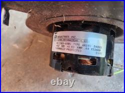 INDUSTRIES INC. NO. 7163-6391 TYPE U63B1 E40513 E53469 Fireplace Fan Motor