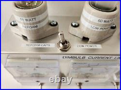 Improved Dim Bulb Tester Current Limiting Test Fixture with Bulb Preheat Feature