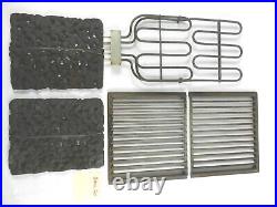 JENN-AIR RANGE GRILL SET 800061 ELEMENT, 2 GRATES, 2 LAVA ROCK PLATES clean C312 JENN-AIR RANGE GRILL SET 800061 ELEMENT, 2 GRATES, 2 LAVA ROCK PLATES clean C312