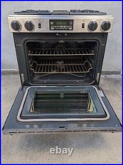 Jenn-Air 30 DOWNDRAFT Dual Fuel Range Stove (Gas Top/Electric Oven) Natural gas