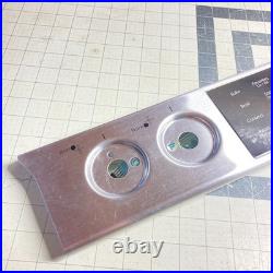 Jenn-Air OEM Range Stainless Control Panel W10314421, WPW10206068, W10206068