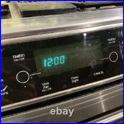 Jenn-Air OEM Range Stainless Control Panel W10314421, WPW10206068, W10206068