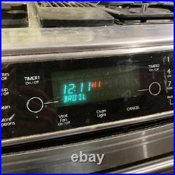 Jenn-Air OEM Range Stainless Control Panel W10314421, WPW10206068, W10206068