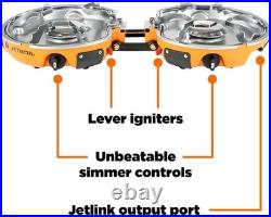 Jetboil Genesis Basecamp Camping Stove Cooking System with Cookware