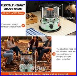Kerosene Heater, Kerosene Heaters for Indoor Use, Portable Non Electric Stove fo