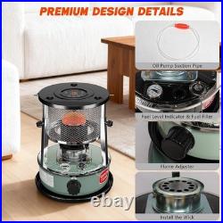 Kerosene Heater, Kerosene Heaters for Indoor Use, Portable Non Electric Stove fo