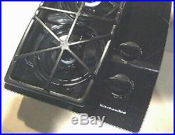 Kitchen Aid RV/Yacht Propane Glass Top Two Burner Cook Top Stove Electric Start