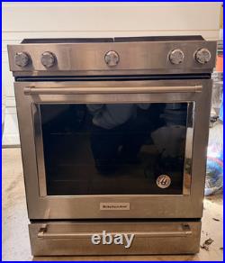 Kitchenaid residential range oven (Model KSGG700ESS1) Year 2021