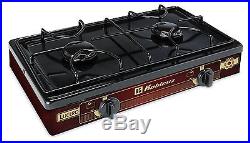 Koblenz Portable Propane Gas Stove 2 Burner Outdoor Cooking Tool Tailgate Camp