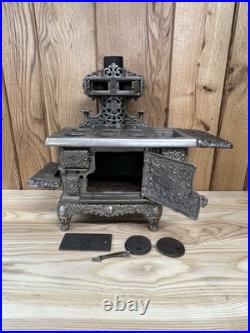 LANCASTER BRAND EAGLE CAST IRON Stove Large Salesman Sample Stove 19 1/2