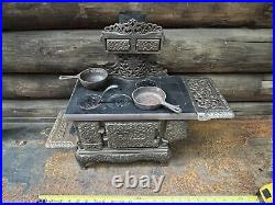 LANCASTER BRAND EAGLE CAST IRON Stove Salesman Sample Stove22 Large HUBLEY TOY