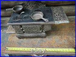LANCASTER BRAND EAGLE CAST IRON Stove Salesman Sample Stove22 Large HUBLEY TOY