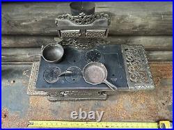 LANCASTER BRAND EAGLE CAST IRON Stove Salesman Sample Stove22 Large HUBLEY TOY