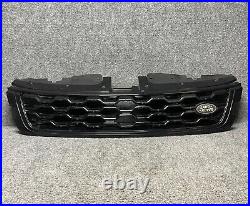 Land Range Rover Sport L494 Svr Front Grill Carbon Fibre Black Genuine 2018 2022