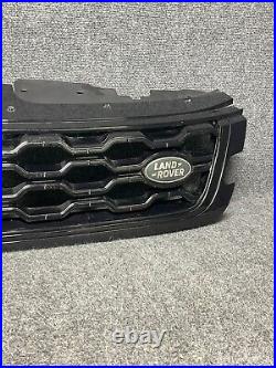 Land Range Rover Sport L494 Svr Front Grill Carbon Fibre Black Genuine 2018 2022