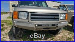 Land Rover Discovery II Front steel winch Bumper Custom Range Rover P38