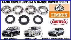 Land Rover Lr3 Lr4 Range Rover Sport Front Differential Bearing Kit Diff Rebuild