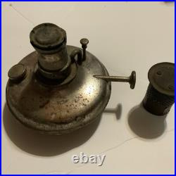 Landers Frary Clark Universal No. 0 Alcohol Camp Stove Pat 1906 Burner Warmer