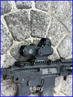 Leupo Mark 4 HAMR 4x24 Rifle Scope Lens Red Dot Multi-range Tactical Riflescope