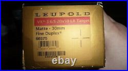 Leupold VX III VX 3 6.5-20x50 long range Target Fine Duplex 66575