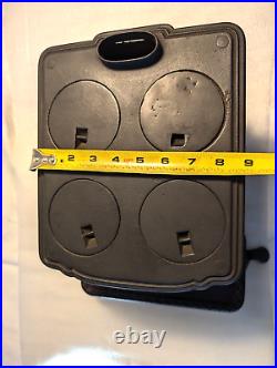 Little Eva Salesman Sample Toy Stove Kenton Mfg Early black Finish Stove