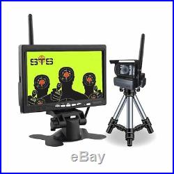Long Range Target Wireless Target Camera & 7 Display up to 1000 yd Plug & View