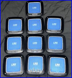 Lot of 10 LSR Long Range Systems RX-CS7 Guest Pagers, Coaster Pager AS IS
