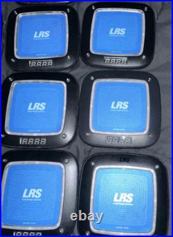 Lot of 10 LSR Long Range Systems RX-CS7 Guest Pagers, Coaster Pager AS IS