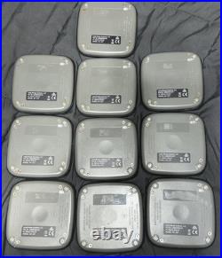 Lot of 10 LSR Long Range Systems RX-CS7 Guest Pagers, Coaster Pager AS IS