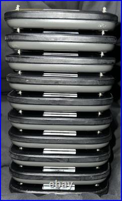 Lot of 10 LSR Long Range Systems RX-CS7 Guest Pagers, Coaster Pager AS IS