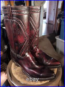 Lucchese Stove Pipe Boots New 9D