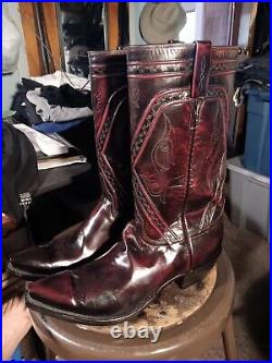 Lucchese Stove Pipe Boots New 9D