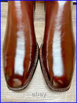 Lucchese Vintage San Antonio 11d Stove Top French Toe Calf Mens Cowboy Boots