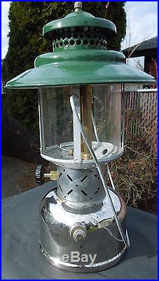 MID Century Coleman Nickel Classic Combo Model 228d Lantern & Model 500 Stove