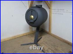 MINI SMALL WOOD STOVE knee high (free shipping west of colorado. East add $50)