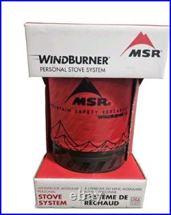 MSR WindBurner 1L Personal Stove System Red (? 09219)