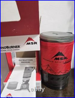 MSR WindBurner 1L Personal Stove System Red (? 09219)