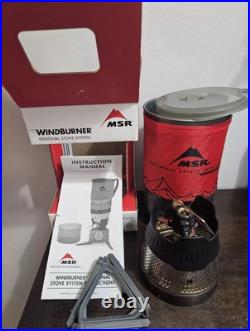 MSR WindBurner 1L Personal Stove System Red (? 09219)