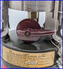 M-1950 U. S. WYOTT Military Single Burner Cook Stove