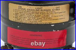 M-1950 U. S. WYOTT Military Single Burner Cook Stove