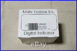 Mahr Federal Digital Comparator Indicator ± 0.042 Range / 0.00001 Resolution