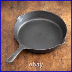 Martin #10 Hamburger Logo Cast Iron Skillet Restored Heat Ring Stove Range